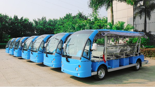 電動觀光車不使用時該如何停放？