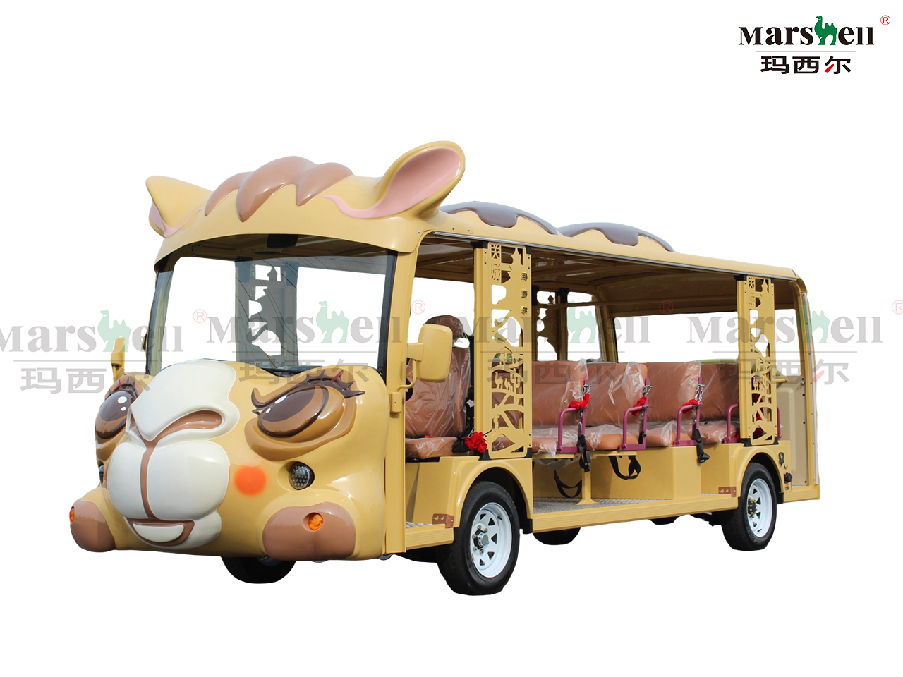 駱駝造型主題電動觀光車